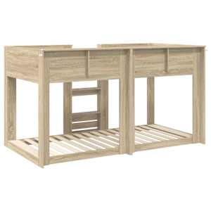 Patrová postel pro děti Sonoma dub 75 x 190 cm kompozitní dřevo - obrázek 7