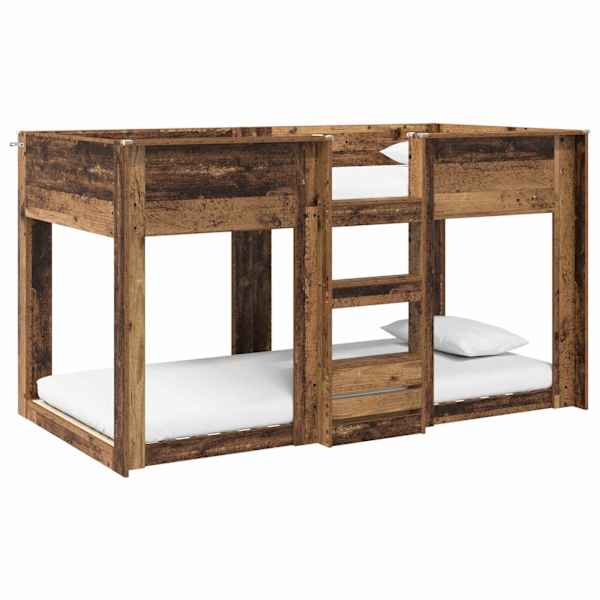 vidaXL Kiipevoodi Lastele Vana puit 75 x 190 cm Tehispuit