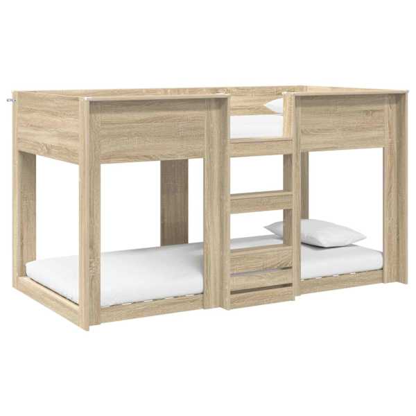 vidaXL Kiipevoodi Lastele Sonoma tamm 80 x 200 cm Tehispuit