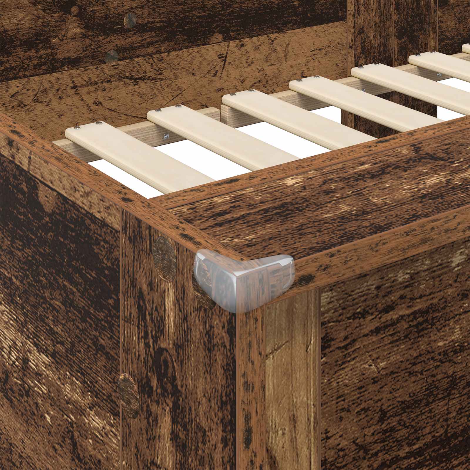 Kerrossänky Lapset Vanha puu 90 x 200 cm Tekninen puu - Image 8