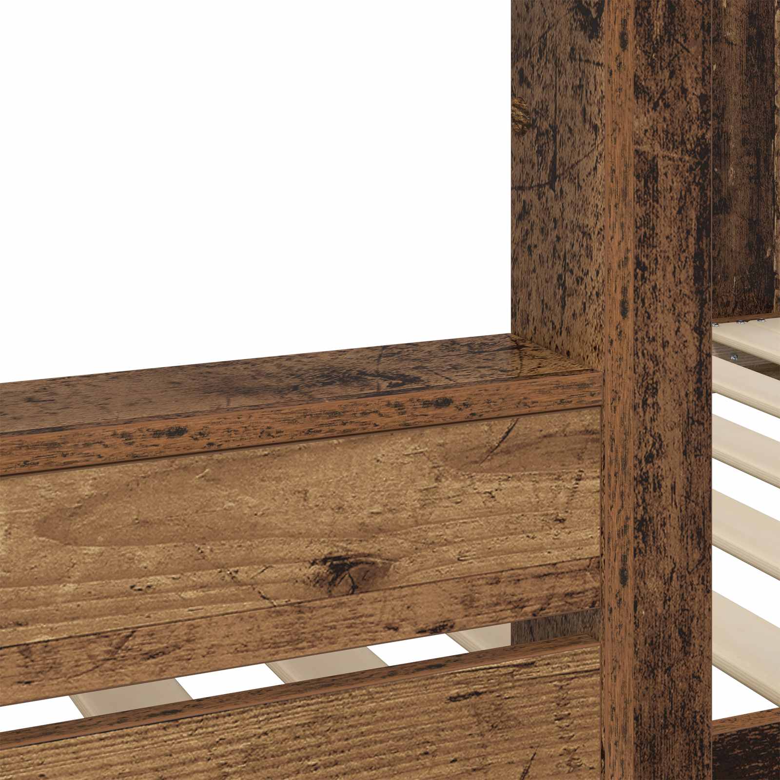 Kerrossänky Lapset Vanha puu 90 x 200 cm Tekninen puu - Image 9