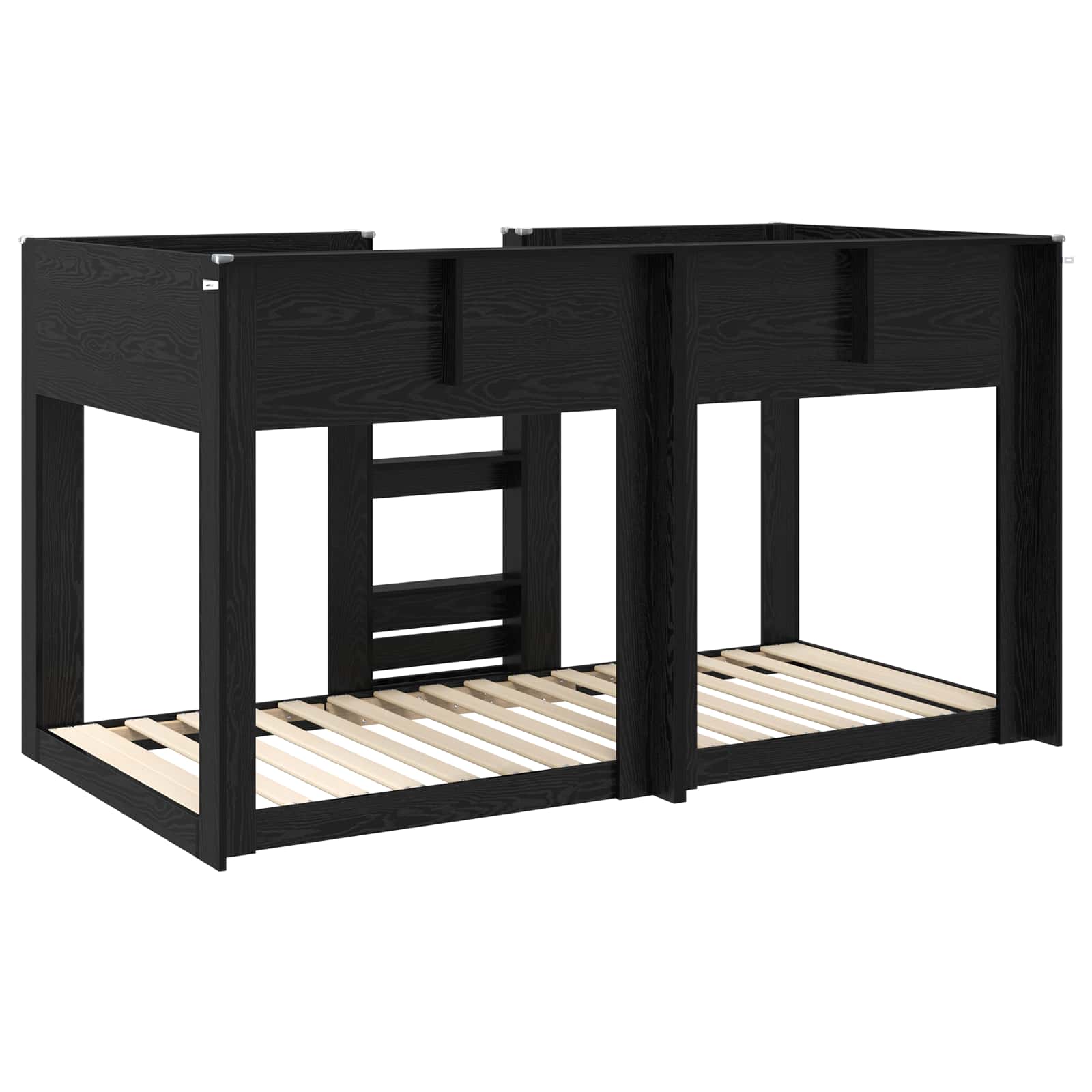 Kerrossänky Lapset Musta tammi. 100 x 200 cm Tekninen puu - Image 7