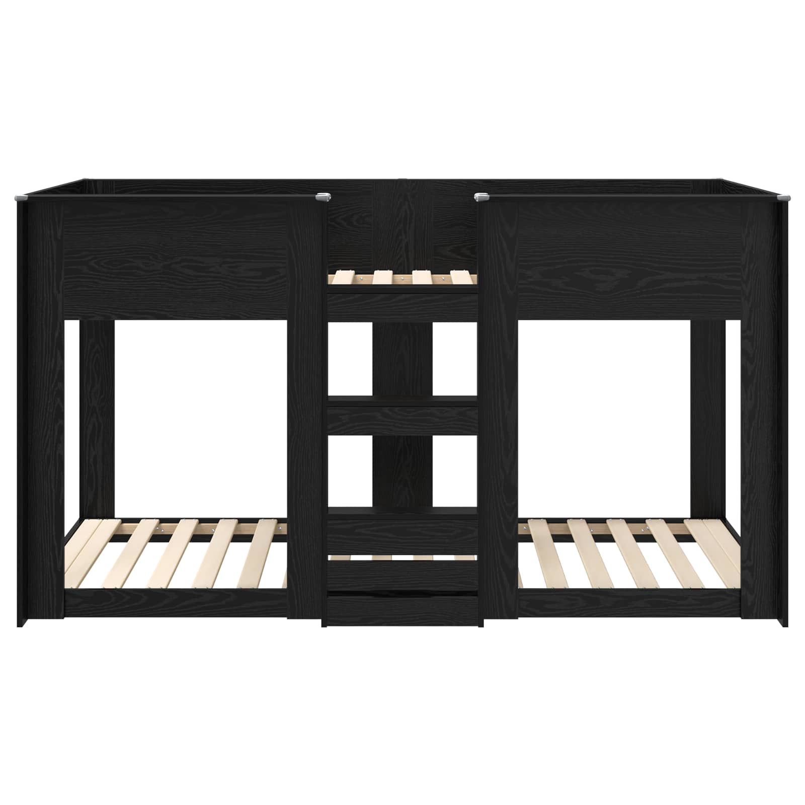 Kerrossänky Lapset Musta tammi. 100 x 200 cm Tekninen puu - Image 5