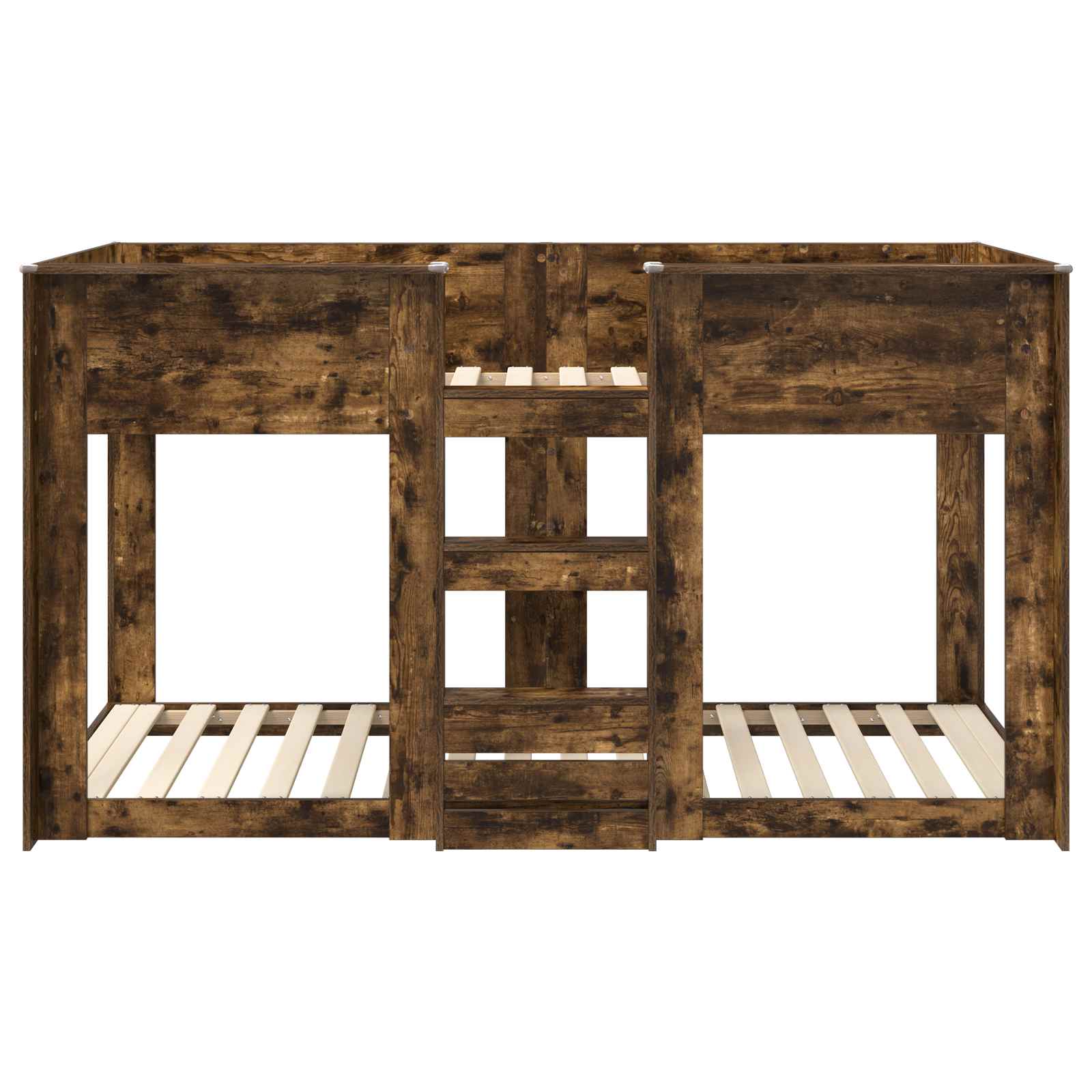 Postelja na vzkraj za otroke Dimljeni oreh 100 x 200 cm - slika 5