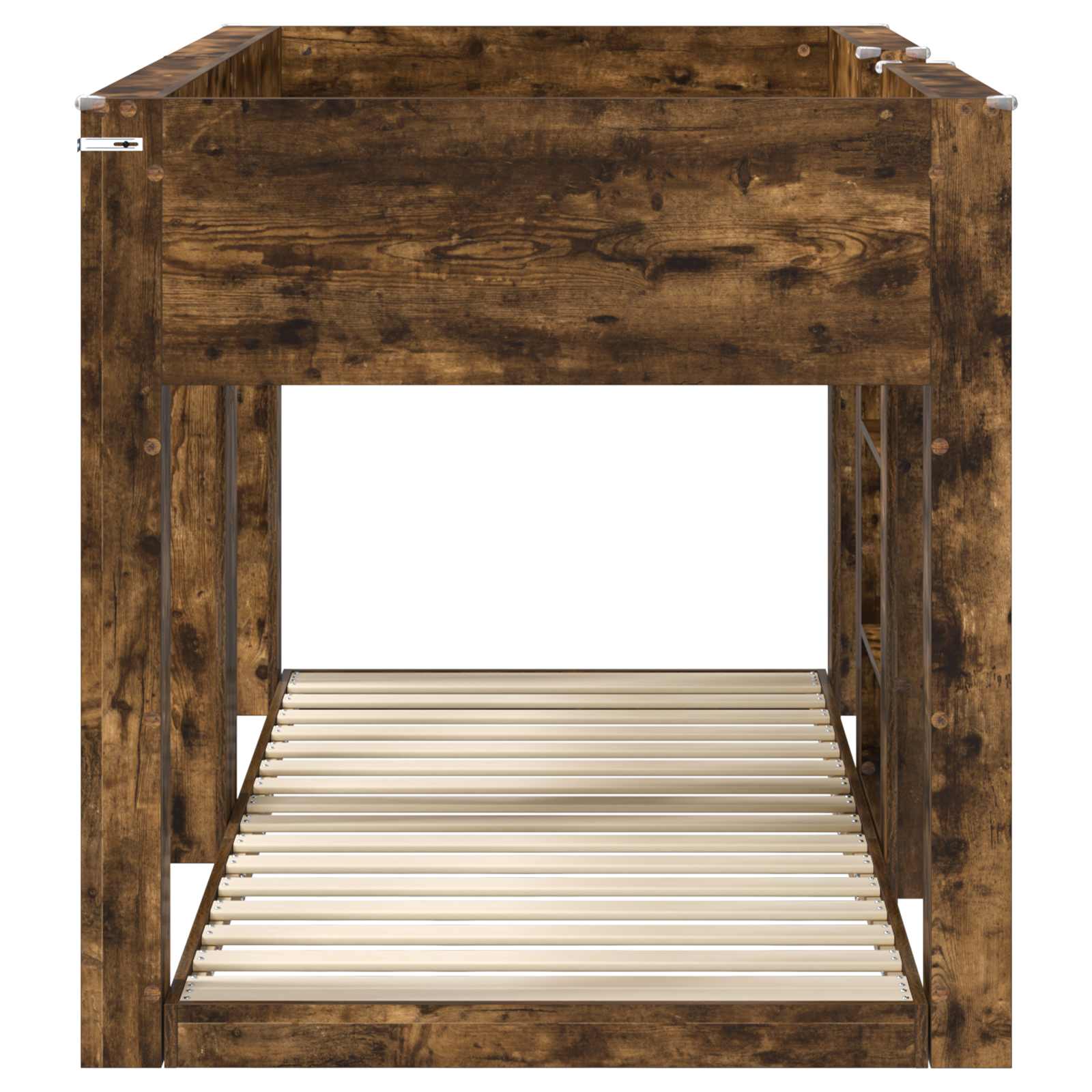 Postelja na vzkraj za otroke Dimljeni oreh 100 x 200 cm - slika 6