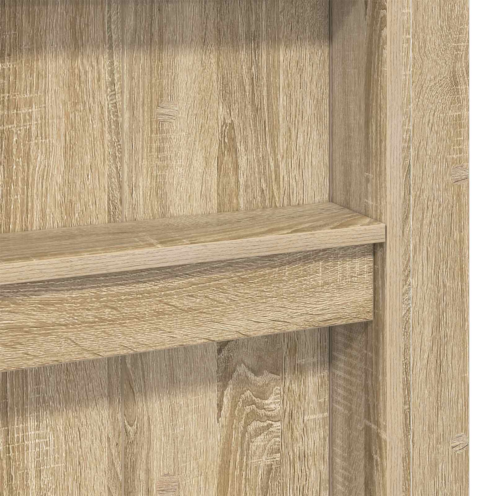 Postelja na podstrešju z mizo Sonoma hrast 75 x 190 cm - slika 9