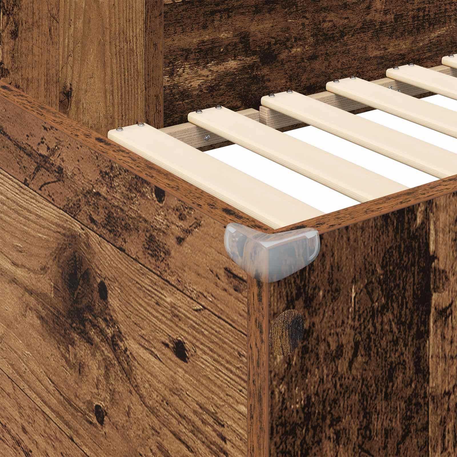 Postelja na podstrešju z mizo Star les 90 x 190 cm - slika 8