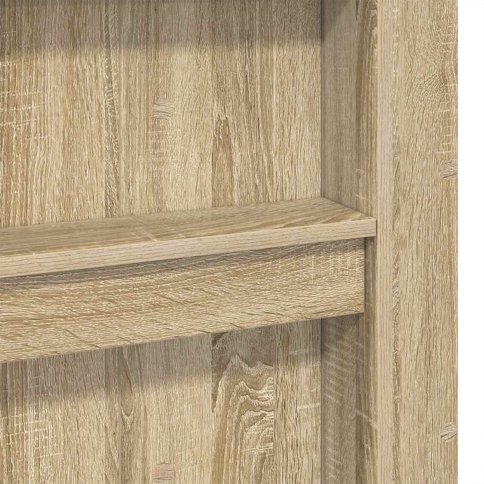 Postelja na podstrešju z mizo Sonoma hrast 80 x 200 cm - slika 9