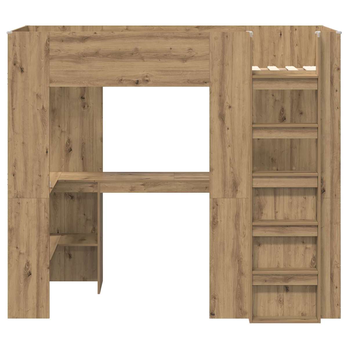Loft Sengestel med Skrivebord - Billede 5