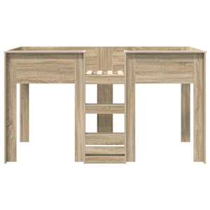 Patrová postel pro děti Sonoma dub 90 x 190 cm Kompozitní dřevo - obrázek 5
