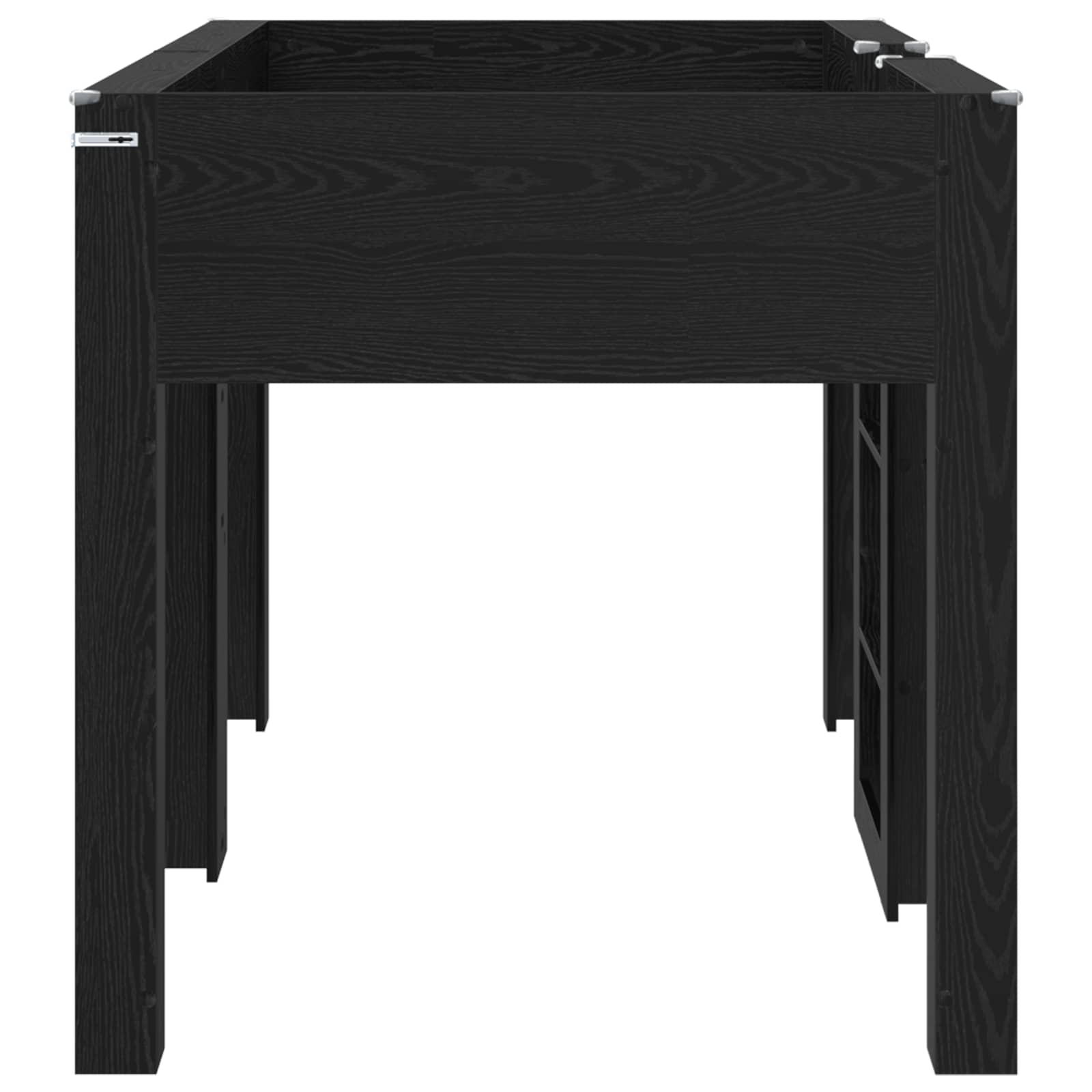 Kerrossänky Lapset Musta tammi. 100 x 200 cm Tekninen puu - Image 6