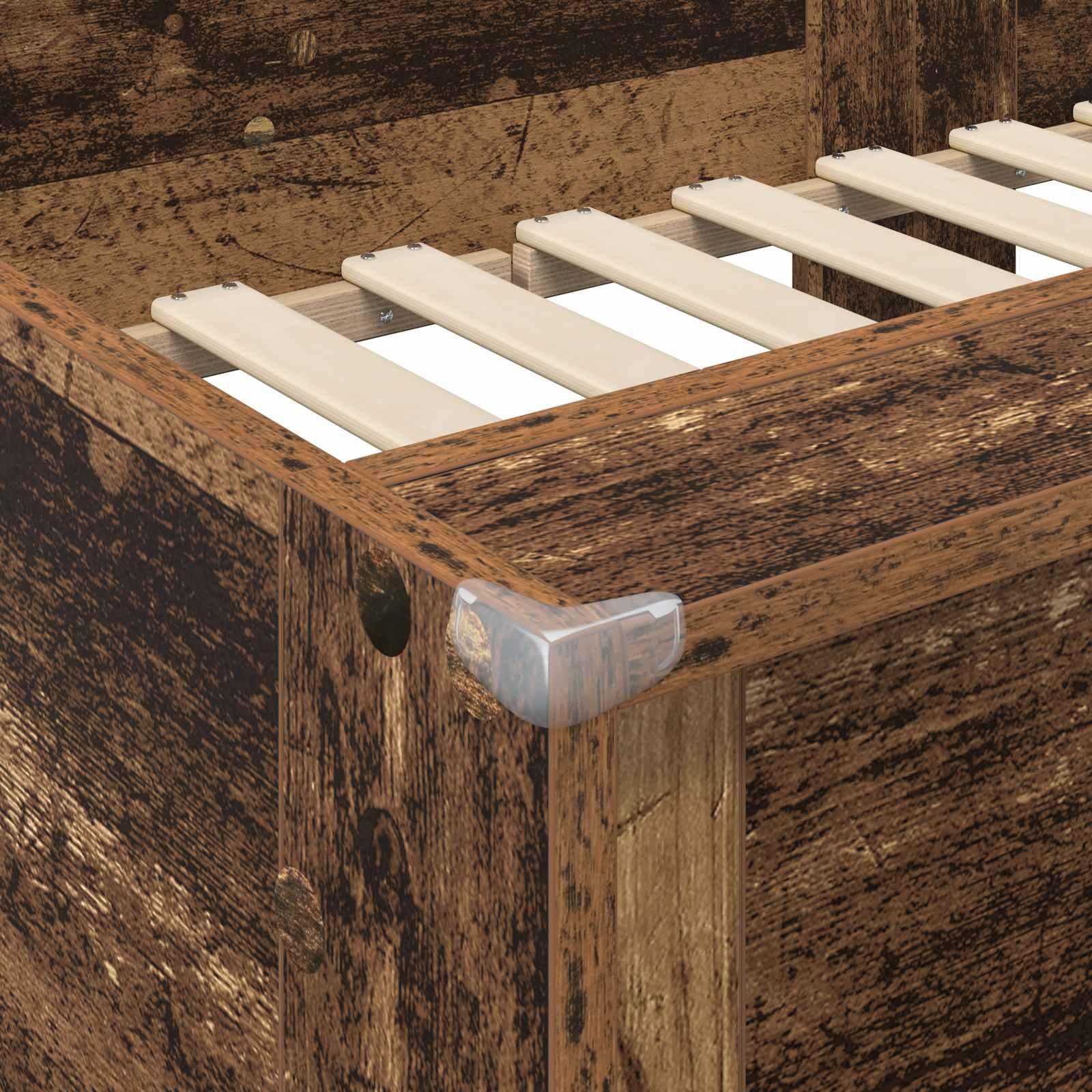 Kerrossänky Lapset Vanha puu 100 x 200 cm Tekninen puu - Image 8