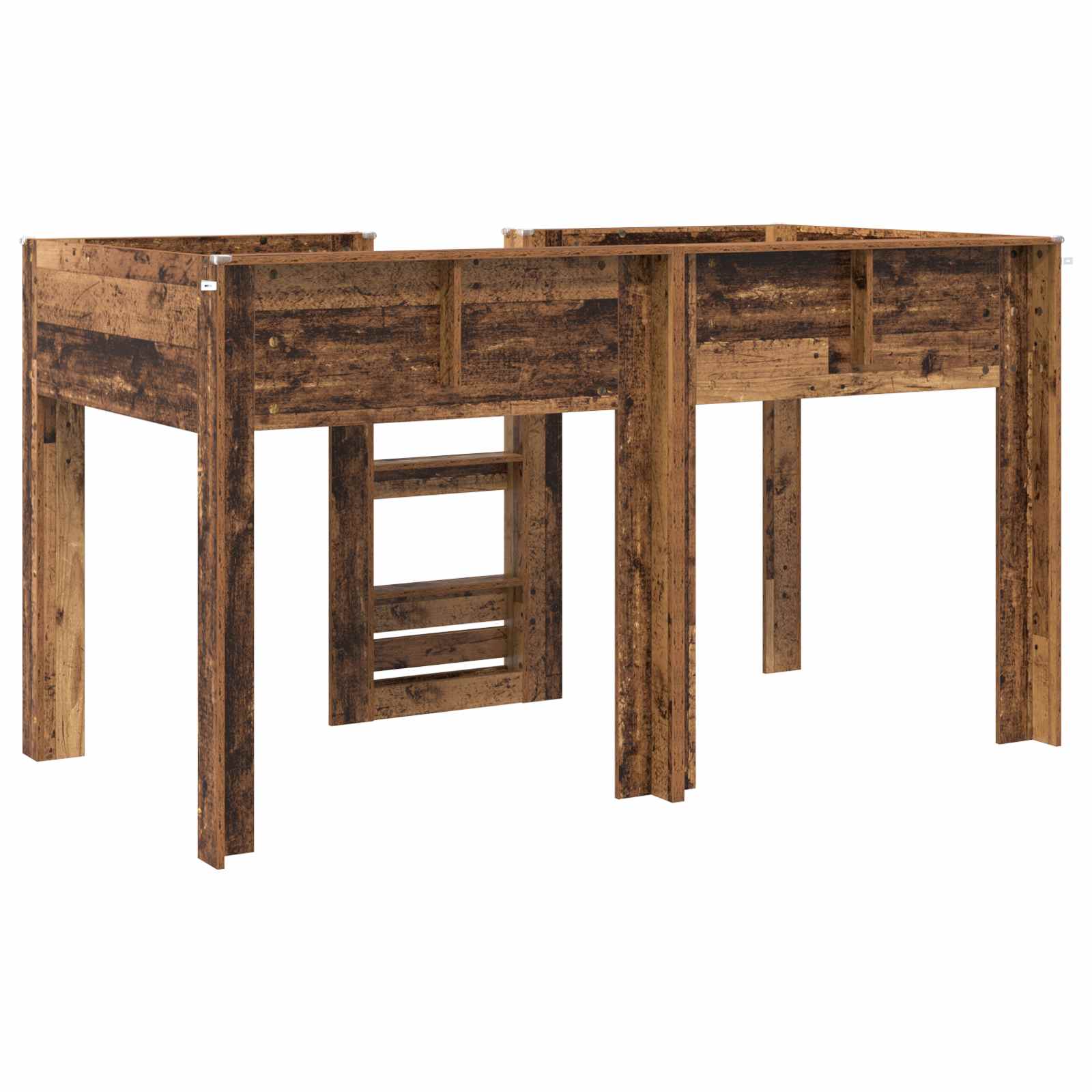 Kerrossänky Lapset Vanha puu 100 x 200 cm Tekninen puu - Image 7