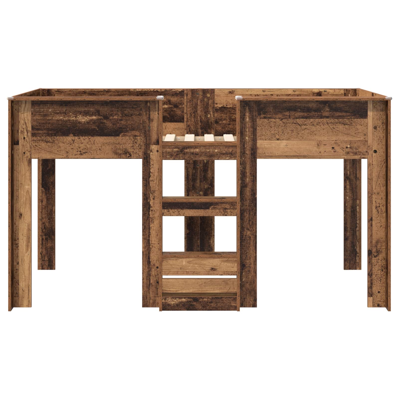 Kerrossänky Lapset Vanha puu 100 x 200 cm Tekninen puu - Image 5