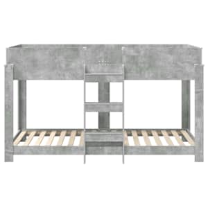 Patrová postel pro děti Betonově šedá 100 x 200 cm - obrázek 5