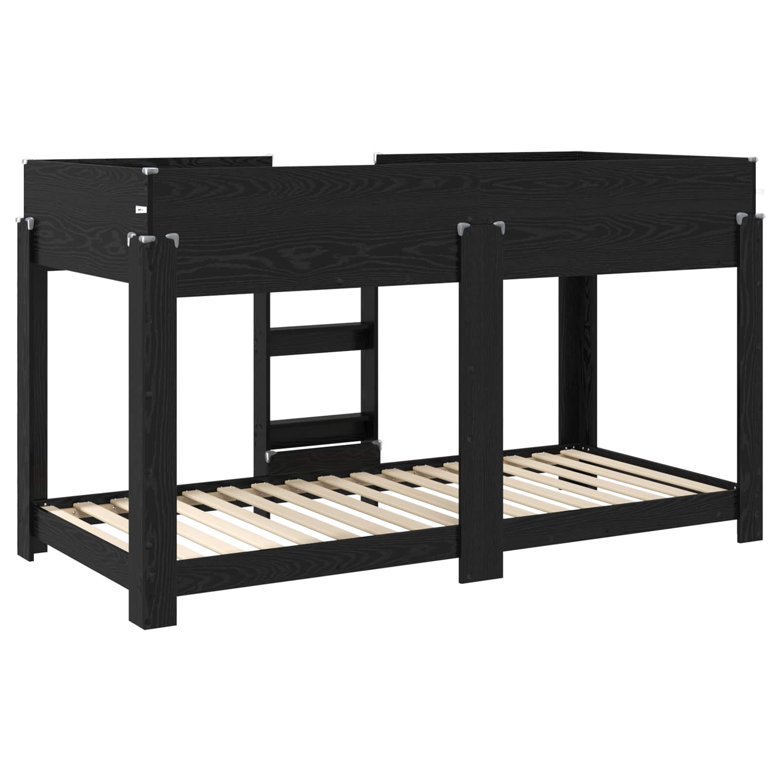 Kerrossänky Lapset Musta tammi. 90 x 200 cm Tekninen puu - Image 7