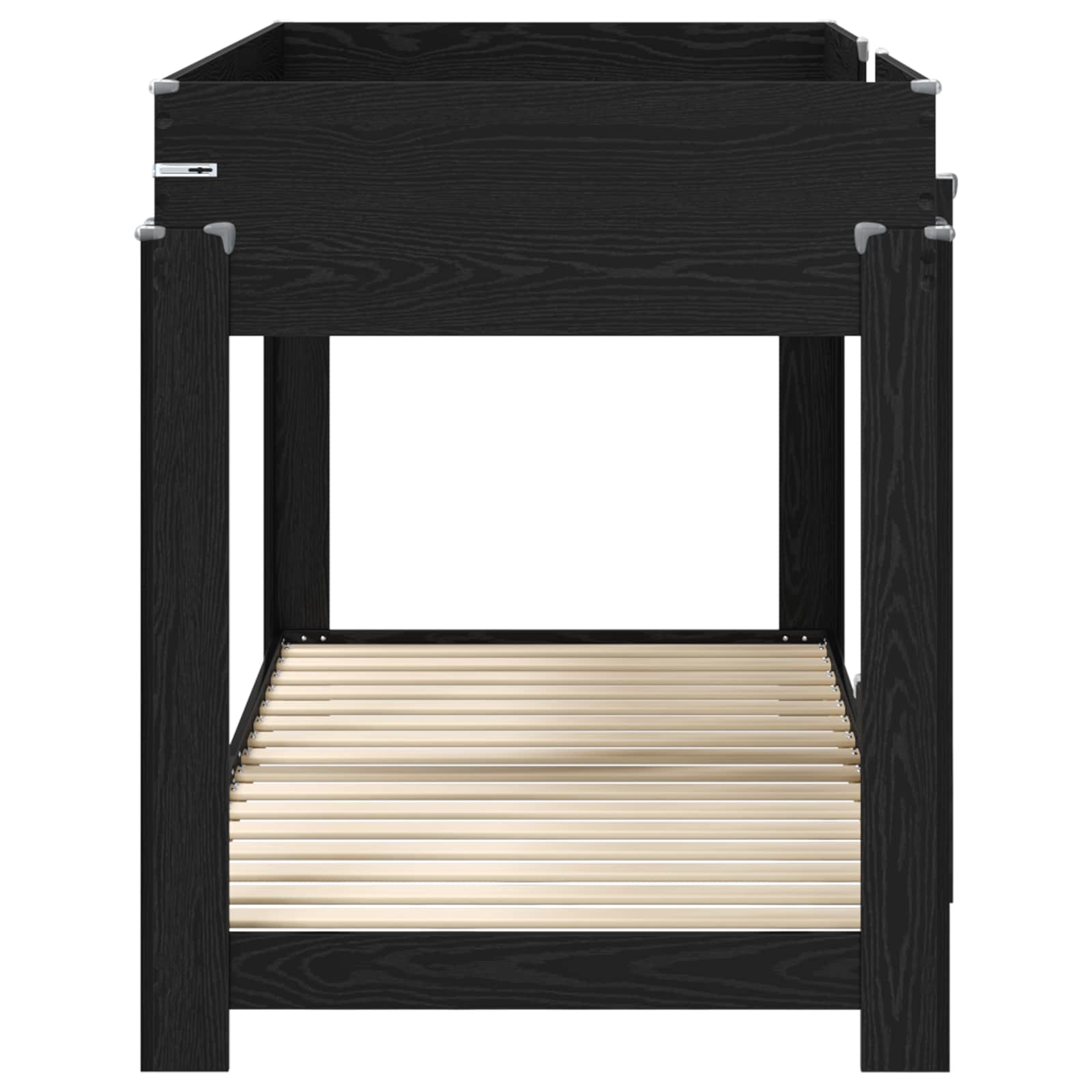 Kerrossänky Lapset Musta tammi. 90 x 200 cm Tekninen puu - Image 6