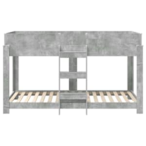Patrová postel pro děti Betonově šedá 90 x 200 cm - obrázek 5