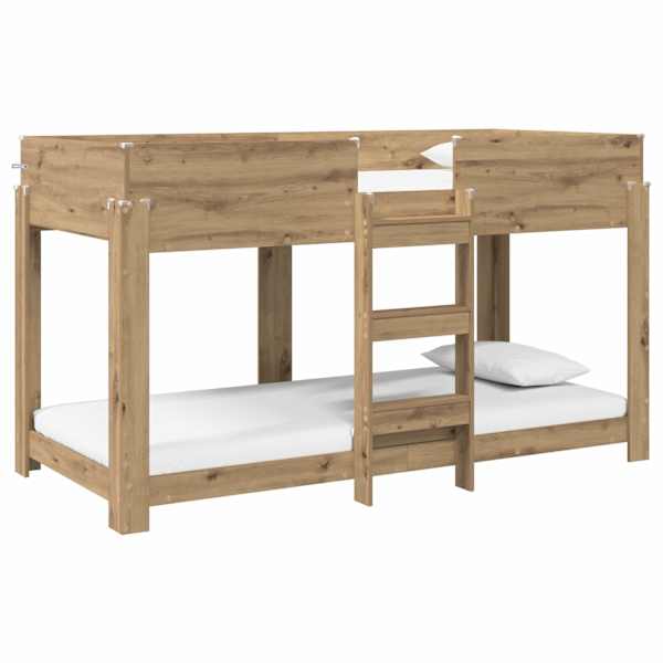 vidaXL Kiipevoodi Lastele K&auml;sit&ouml;&ouml;puu 80 x 200 cm Tehispuit