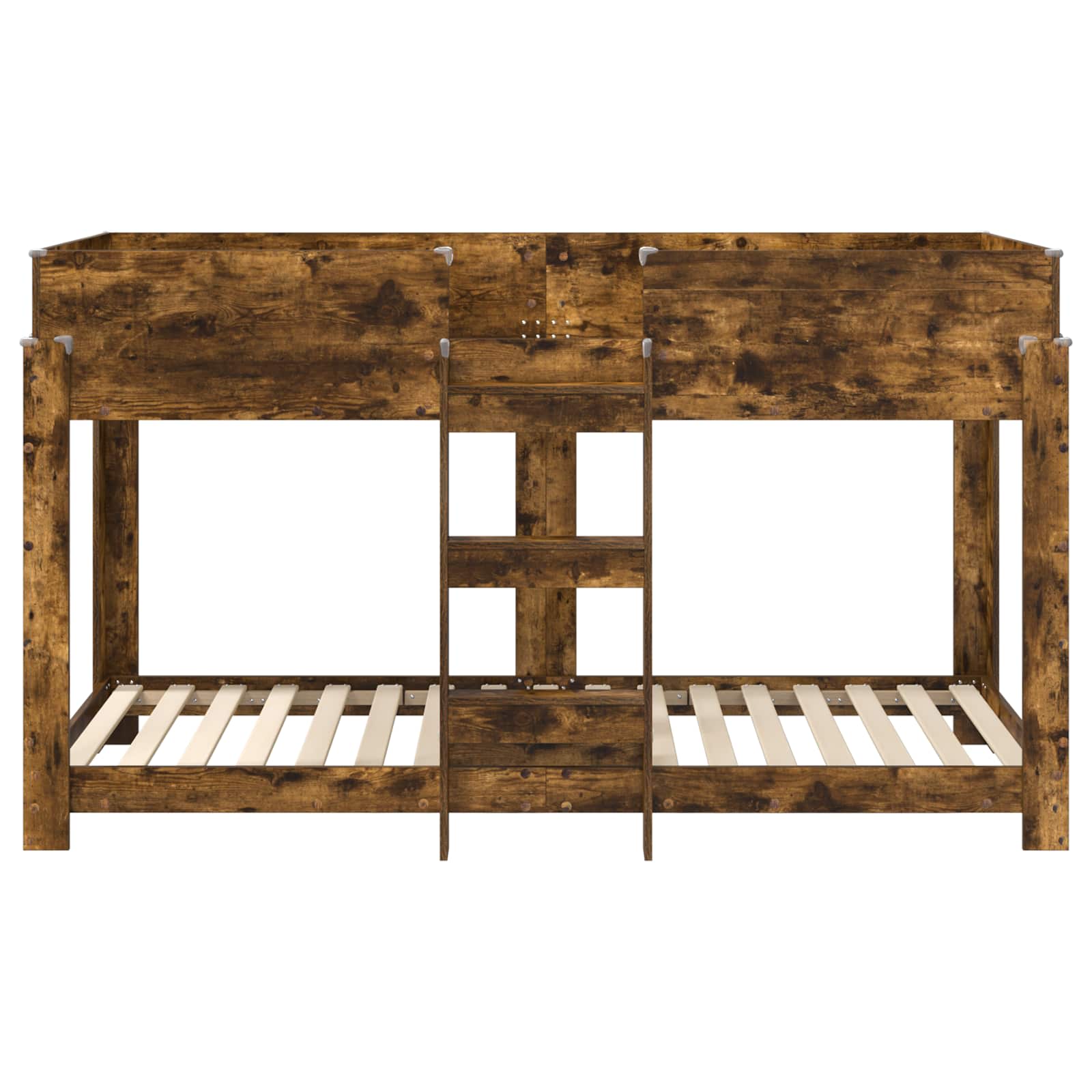 Kerrossänky Lapset Savupähkinä 100 x 190 cm Tekninen puu - Image 5