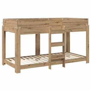 Patrová postel pro děti Artisanový dub 90 x 190 cm - obrázek 4