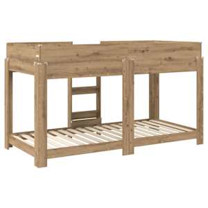 Patrová postel pro děti Artisanový dub 90 x 190 cm - obrázek 7