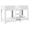 vidaXL Kiipevoodi Lastele Valge 75 x 190 cm Tehispuit