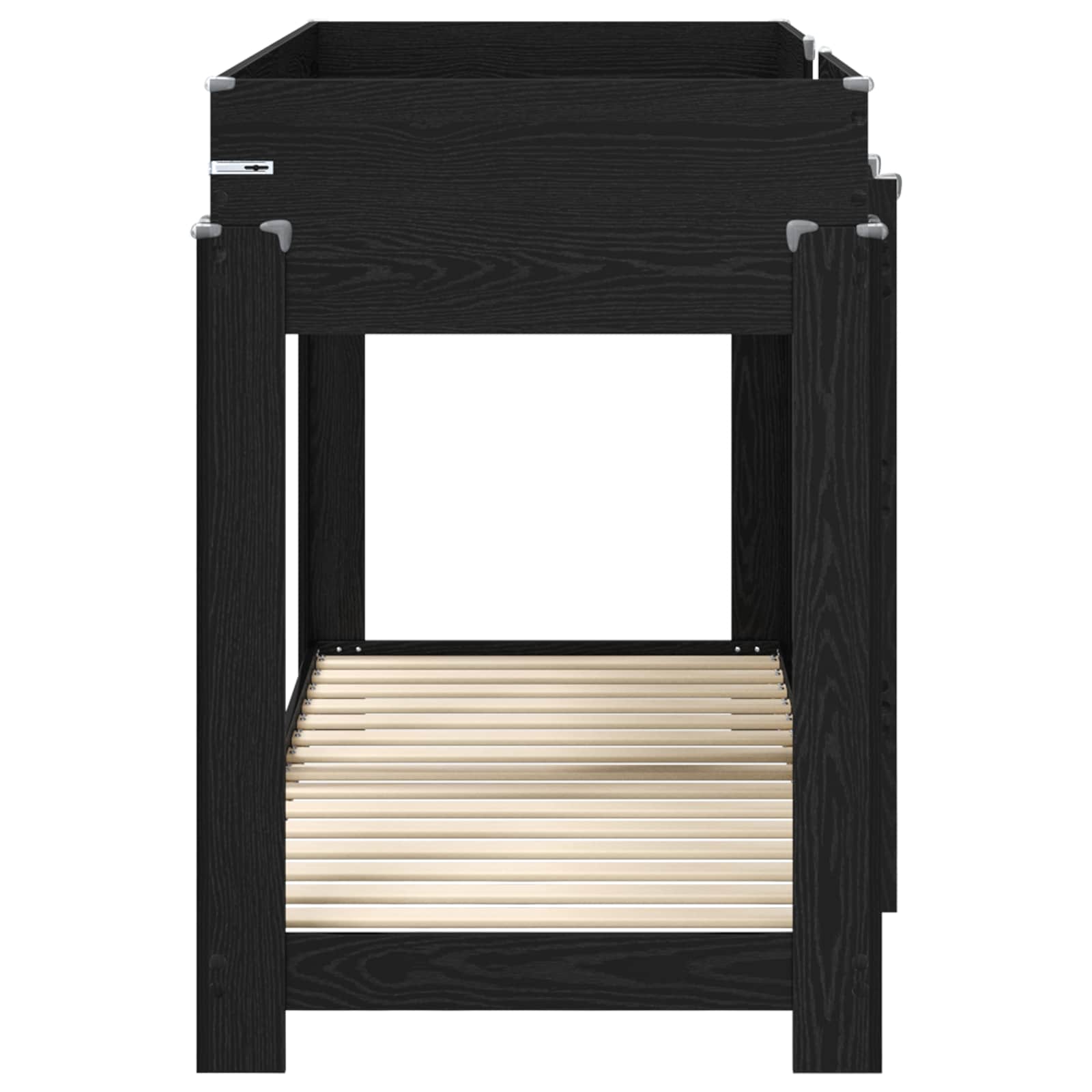 Kerrossänky Lapset Musta tammi. 2FT6 Small Single Tekninen puu - Image 6