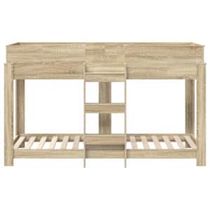 Patrová postel pro děti Sonoma dub 75 x 190 cm kompozitní dřevo - obrázek 5