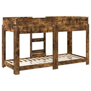 Patrová postel pro děti Kouřový dub 75 x 190 cm - obrázek 7