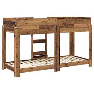 Patrová postel pro děti Staré dřevo 75 x 190 cm - obrázek 7