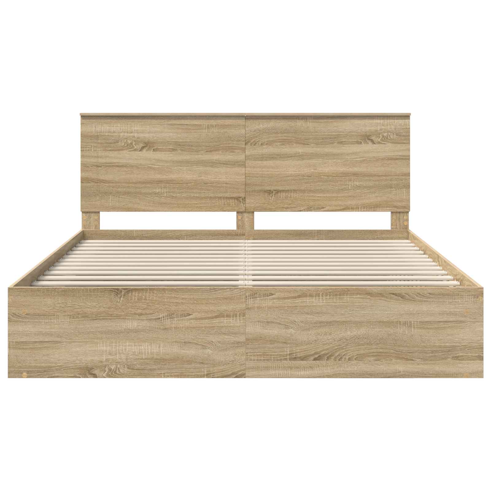 Sengestamme med hodegjerde Sonoma 180 x 200 cm Massiv furu - Bilde 7