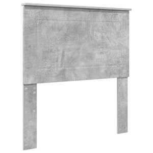 Rám postele Betonově šedá 90 x 190 cm Masivní borové dřevo - obrázek 6