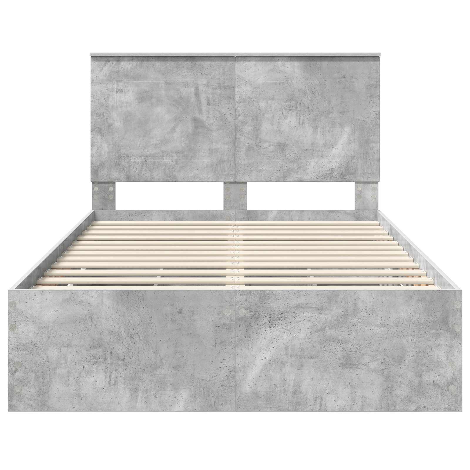 Voodi raam sahtliga peaga Betoonhall 120 x 190 cm Inseneripuit 192 Kõik vajalik sinu aeda ja koju! Voodi raam sahtliga peaga Betoonhall 120 x 190 cm Inseneripuit - Image 8