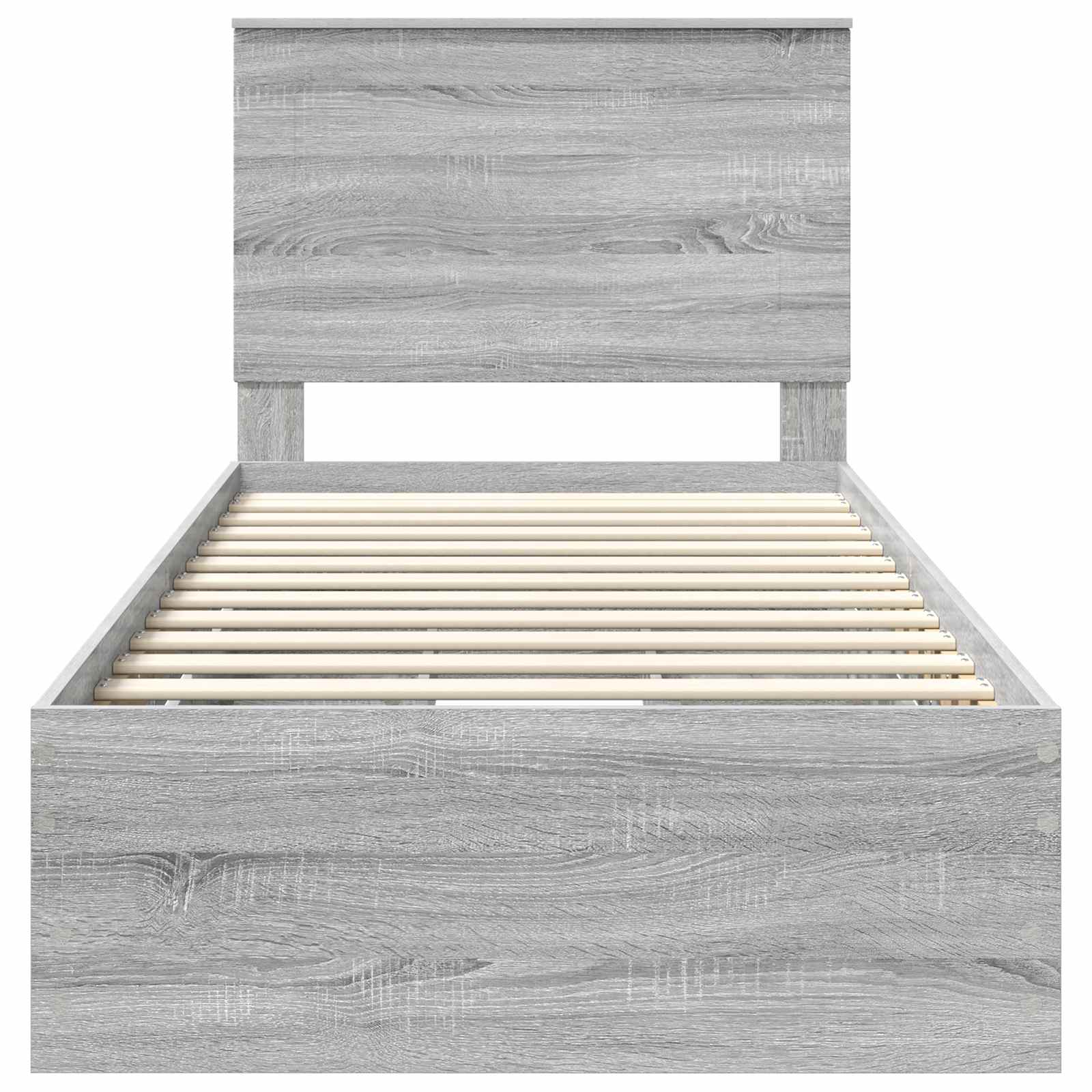 Voodi raam sahtliga peaga Hall Sonoma 100 x 200 cm Inseneripuit 169 Kõik vajalik sinu aeda ja koju! Voodi raam sahtliga peaga Hall Sonoma 100 x 200 cm Inseneripuit - Image 8