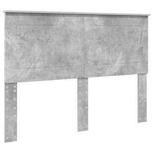 Postel s úložným prostorem s čelo Betonově šedá 140 x 190 cm - obrázek 7