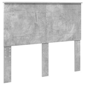 Postel s úložným prostorem s čelo Betonově šedá 135 x 190 cm - obrázek 7