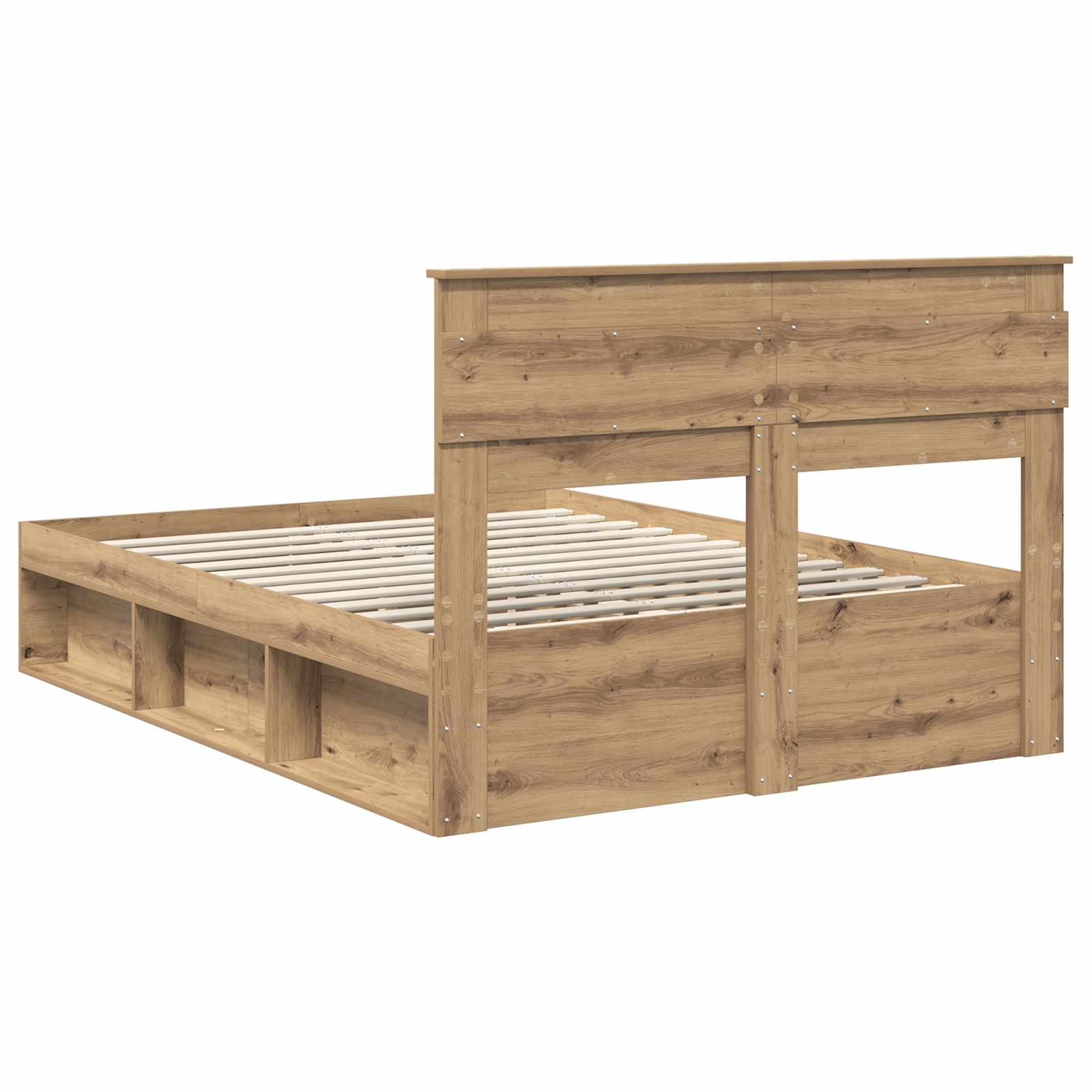 Sengestamme Kunstnerisk Eik 160 x 200 cm Massiv furu - Bilde 9