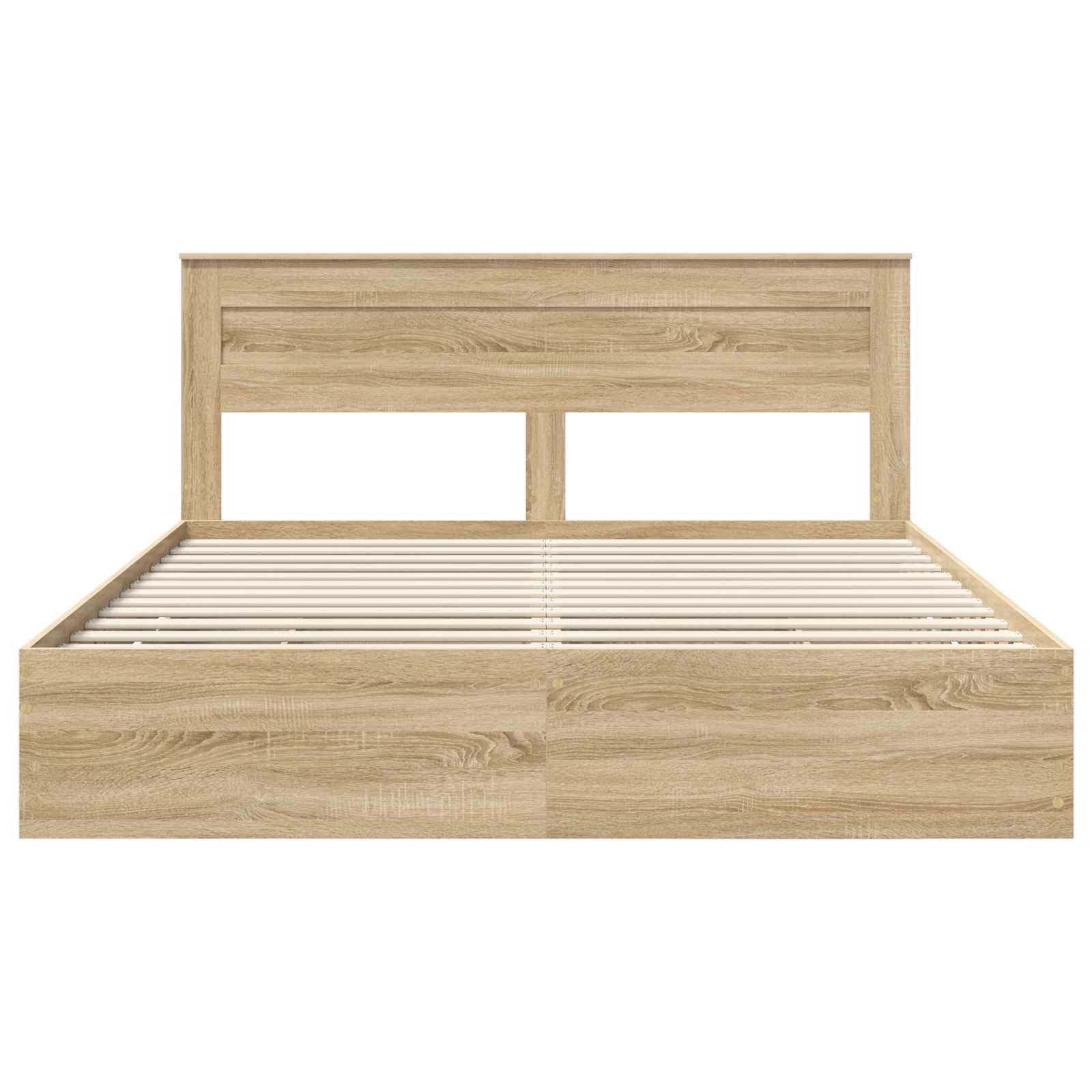 Voodi raam sahtliga peaga Sonoma tamm 180 x 200 cm Inseneripuit 146 Kõik vajalik sinu aeda ja koju! Voodi raam sahtliga peaga Sonoma tamm 180 x 200 cm Inseneripuit - Image 8