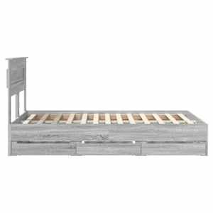 Rám postele s čelo Šedá Sonoma 120 x 190 cm Inženýrské dřevo - obrázek 9