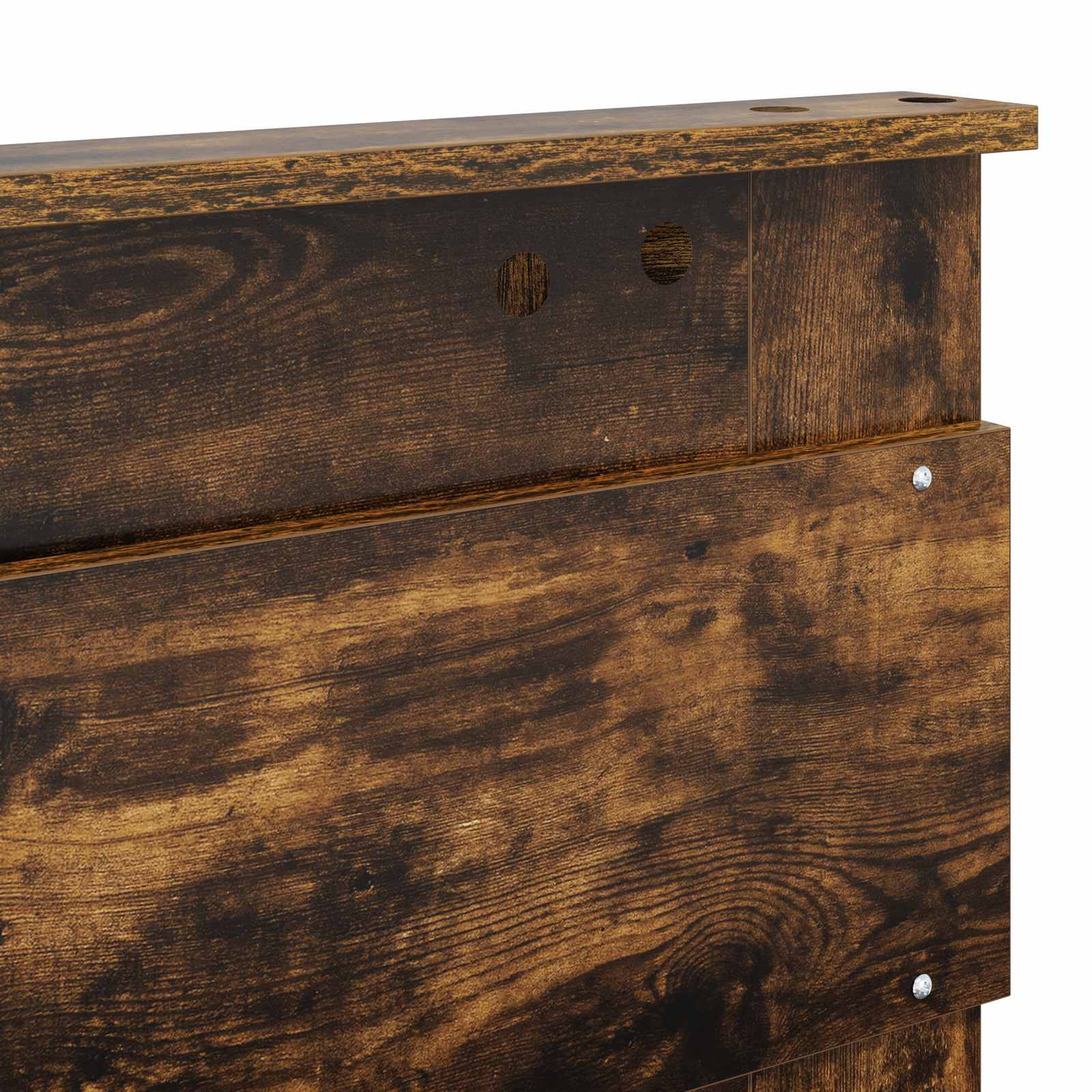 Konstrukcija postelje s predalom Dimljeni oreh 120 x 200 cm - slika 12