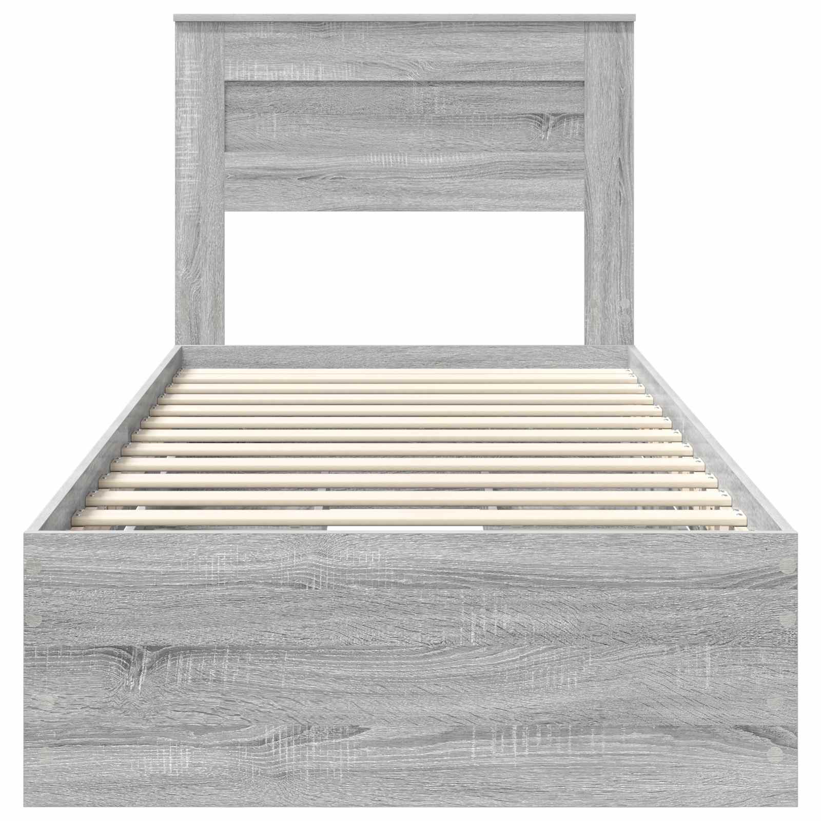 Voodi raam sahtliga peaga Hall Sonoma 100 x 200 cm Inseneripuit 146 Kõik vajalik sinu aeda ja koju! Voodi raam sahtliga peaga Hall Sonoma 100 x 200 cm Inseneripuit - Image 8