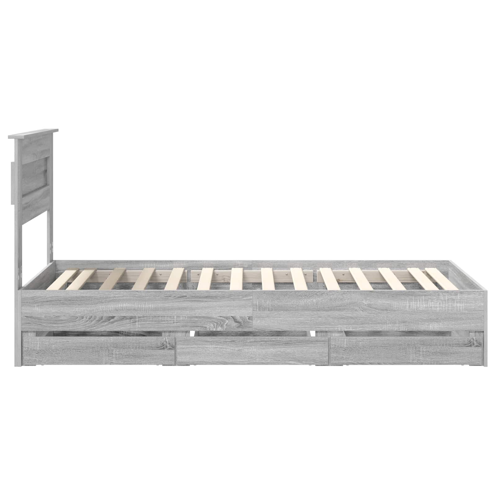 Voodi raam sahtliga peaga Hall Sonoma 100 x 200 cm Inseneripuit 147 Kõik vajalik sinu aeda ja koju! Voodi raam sahtliga peaga Hall Sonoma 100 x 200 cm Inseneripuit - Image 9