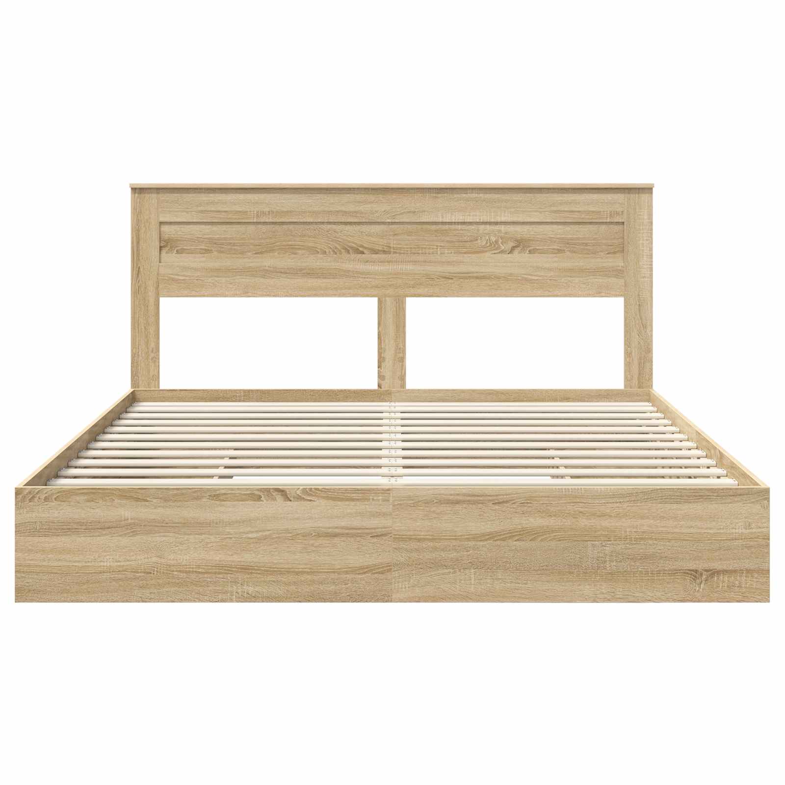 Opslag bed met lade Sonoma Eiken 180 x 200 cm Bewerkt hout | luizaXL | Dé meubelwinkel voor elk interieur Opslag bed met lade Sonoma Eiken 180 x 200 cm Bewerkt hout - Afbeelding 8