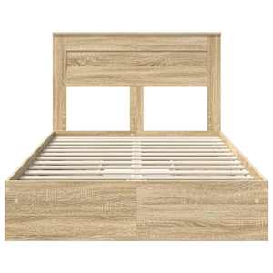 Postel s úložným prostorem s čelo Sonoma dub 120 x 190 cm - obrázek 8