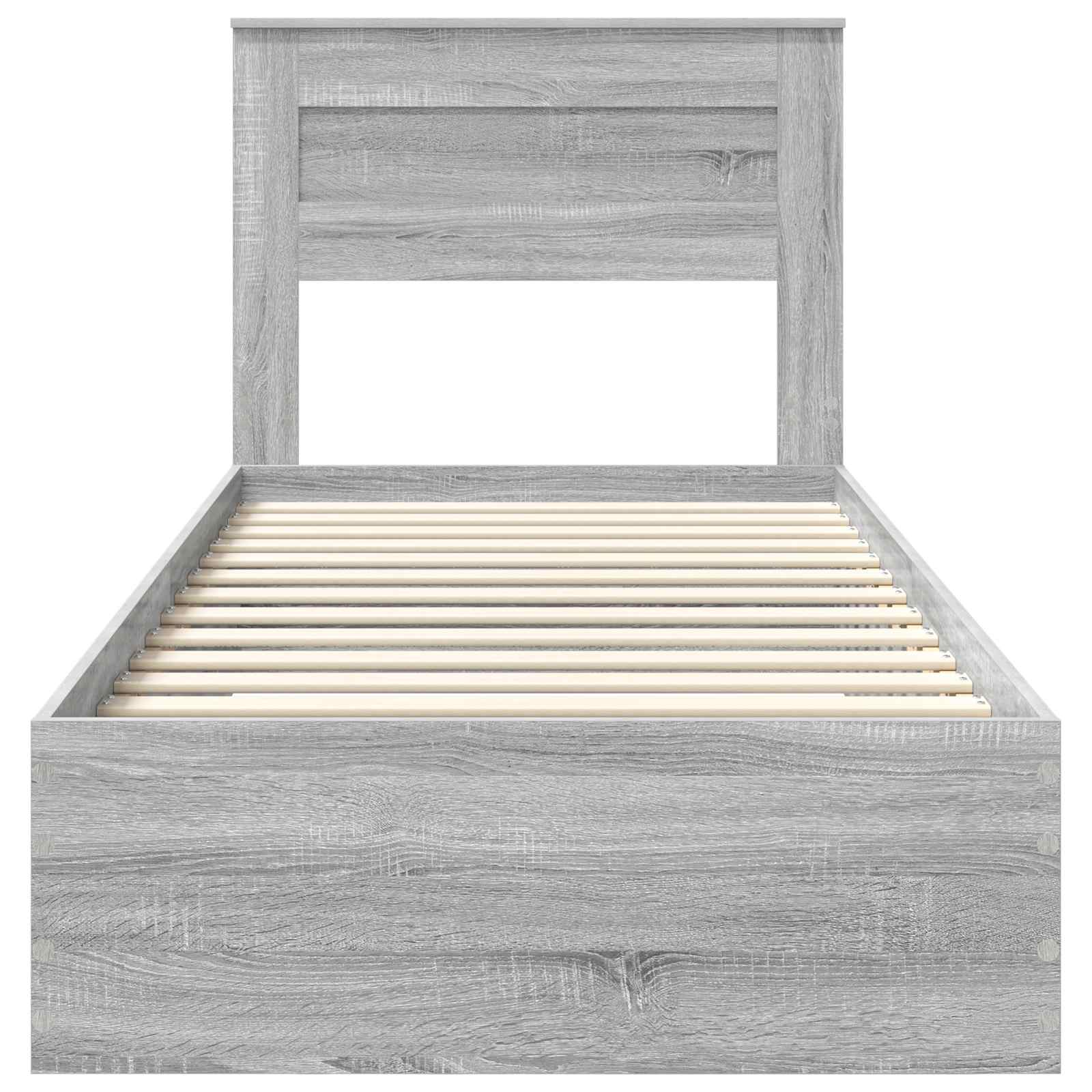 Voodi raam peaga sahtliga Hall Sonoma 100 x 200 cm Tehispuit 168 Kõik vajalik sinu aeda ja koju! Voodi raam peaga sahtliga Hall Sonoma 100 x 200 cm Tehispuit - Image 7