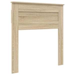 Rám postele s čelo Sonoma dub 90 x 190 cm kompozitní dřevo - obrázek 6