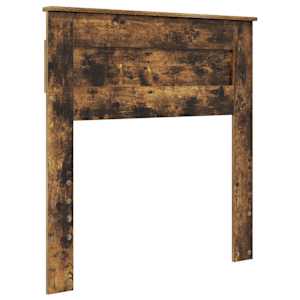 Rám postele Uzený dub a stříbrná 75 x 190 cm kompozitní dřevo - obrázek 6