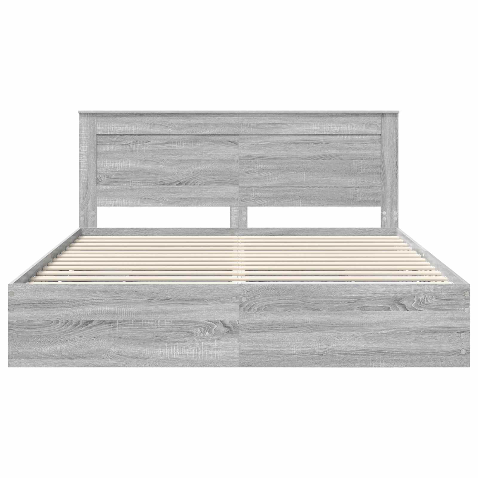 Voodi raam sahtliga peaga Hall Sonoma 200 x 200 cm Inseneripuit 146 Kõik vajalik sinu aeda ja koju! Voodi raam sahtliga peaga Hall Sonoma 200 x 200 cm Inseneripuit - Image 8