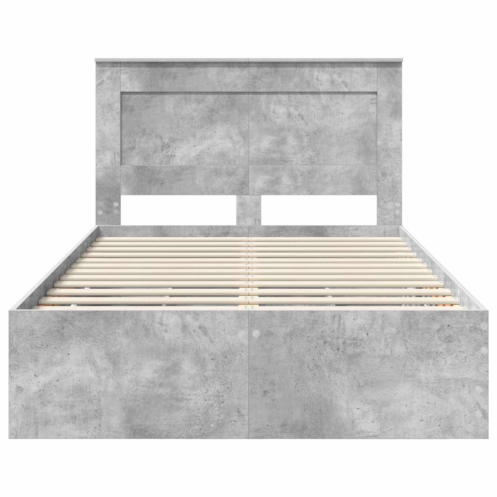 Voodi raam sahtliga peaga Betoonhall 120 x 190 cm Inseneripuit 146 Kõik vajalik sinu aeda ja koju! Voodi raam sahtliga peaga Betoonhall 120 x 190 cm Inseneripuit - Image 8